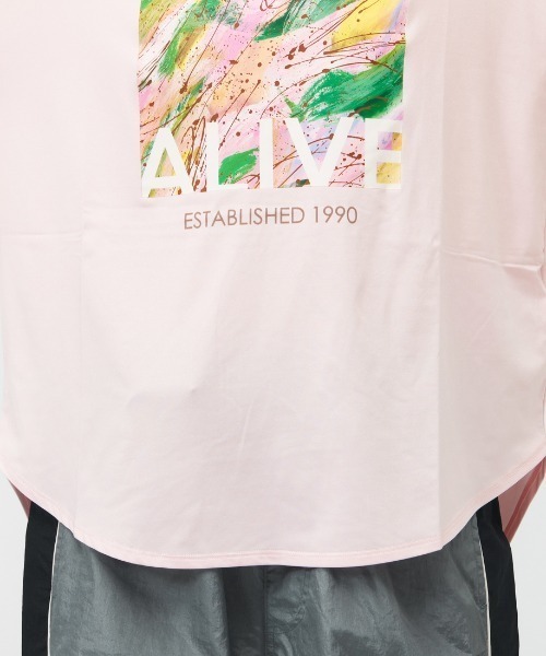 ROXY（ロキシー）の「ロキシー ROXY HAVE A GREAT DAY S/S TEE（Tシャツ/カットソー・レディース・ピンク/ホワイト/ブラック・S/M/L）」の11枚目の写真