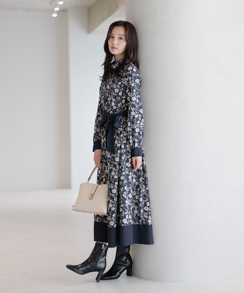 Andemiu（アンデミュウ）の「サイドジップバッグ595855（ハンドバッグ・レディース・ブラウン/ピンク/アイボリー/ブラック・FREE）」の5枚目の写真