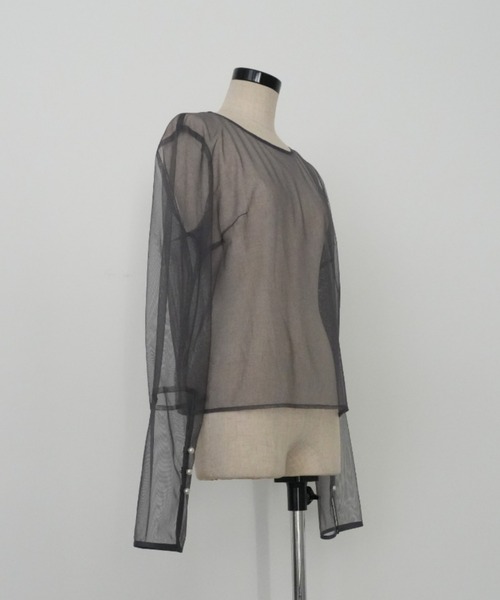 et.UNiVER（エトユニベール）の「Petal embroidery dress（ドレス・レディース・ブラック/チョコ/ブルー/ベージュ・SMALL/MEDIUM/LARGE）」の9枚目の写真