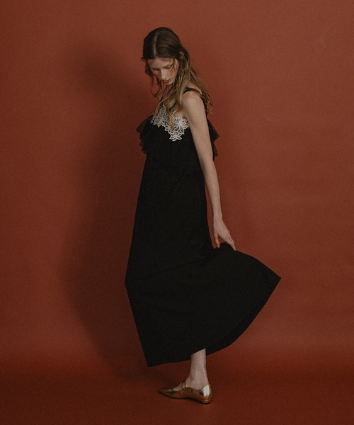 Petal embroidery dress（ドレス）｜et.UNiVER（エトユニベール）の