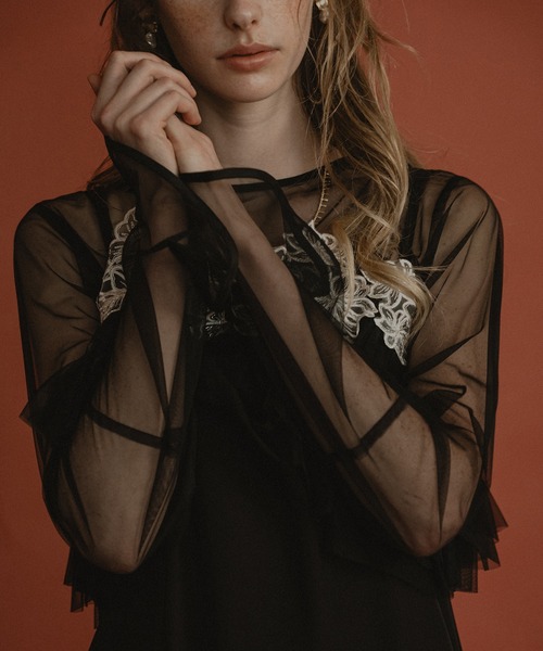 Petal embroidery dress（ドレス）｜et.UNiVER（エトユニベール）の
