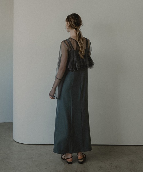 Petal embroidery dress（ドレス）｜et.UNiVER（エトユニベール）の