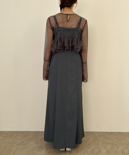 Petal embroidery dress（ドレス）｜et.UNiVER（エトユニベール）の