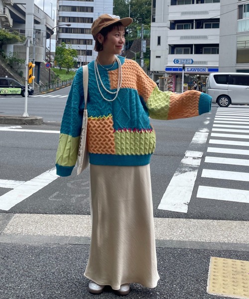 RODEO CROWNS WIDE BOWL（ロデオクラウンズワイドボウル）の「アソートパターンスカート（スカート・レディース・ベージュ系その他/ブラック系その他/アイボリー・FREE）」の17枚目の写真