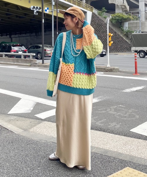 RODEO CROWNS WIDE BOWL（ロデオクラウンズワイドボウル）の「アソートパターンスカート（スカート・レディース・ベージュ系その他/ブラック系その他/アイボリー・FREE）」の18枚目の写真