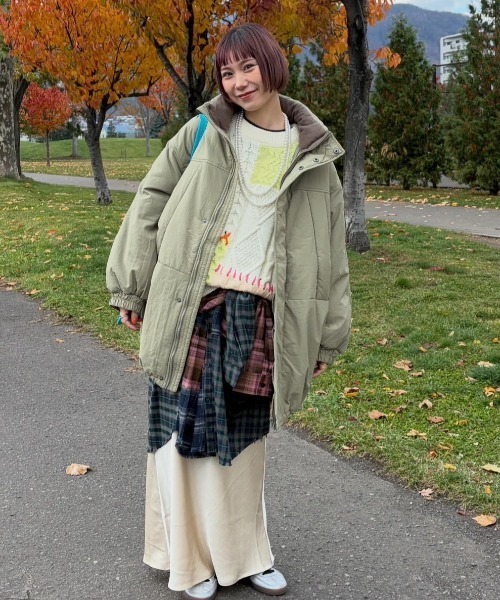 RODEO CROWNS WIDE BOWL（ロデオクラウンズワイドボウル）の「アソートパターンスカート（スカート・レディース・ベージュ系その他/ブラック系その他/アイボリー・FREE）」の15枚目の写真