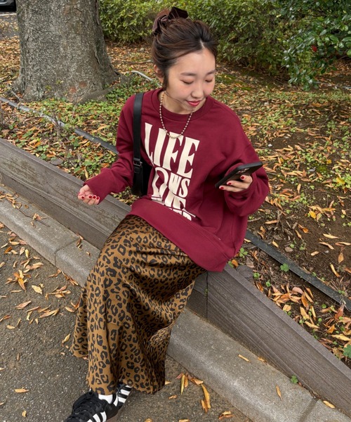 RODEO CROWNS WIDE BOWL（ロデオクラウンズワイドボウル）の「アソートパターンスカート（スカート・レディース・ベージュ系その他/ブラック系その他/アイボリー・FREE）」の4枚目の写真