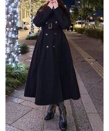 RESEXXY | フレアデザインロングコート(その他アウター)