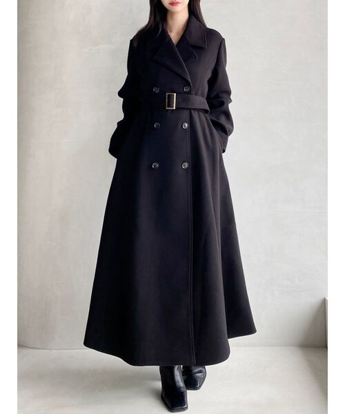 セール】フレアデザインロングコート（その他アウター）｜RESEXXY