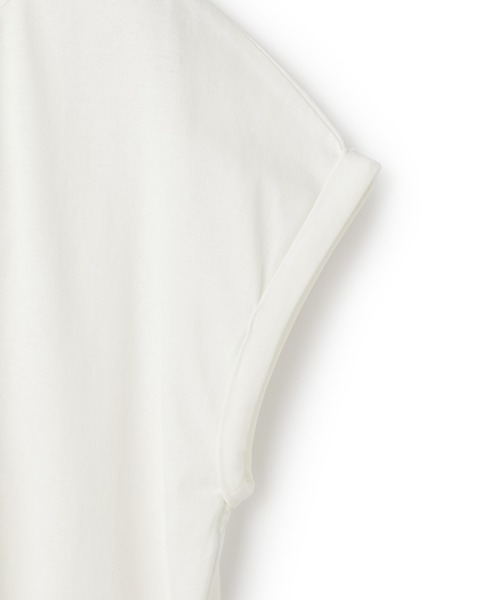 ATSURO TAYAMA(アツロウタヤマ)の「箔プリントプルオーバー(Tシャツ/カットソー・レディース・ホワイト/ブラック・M)」の5枚目の写真