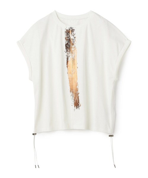 ATSURO TAYAMA(アツロウタヤマ)の「箔プリントプルオーバー(Tシャツ/カットソー・レディース・ホワイト/ブラック・M)」の16枚目の写真