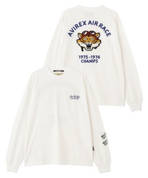 《A.A.R.C》TIGER CHAMPS SLUB L/S T-SHIRT / タイガー チャンプス スラブ 長袖Tシャツ / AVIREX / アヴィレックス