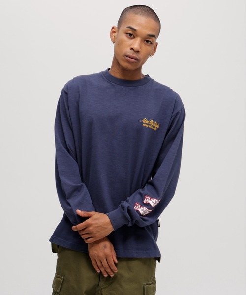 AVIREX(アヴィレックス)の「《A.A.R.C》TIGER CHAMPS SLUB L/S T-SHIRT / タイガー チャンプス スラブ 長袖Tシャツ / AVIREX / アヴィレックス(Tシャツ/カットソー・メンズ・ホワイト/チャコール/ネイビー・XX-LARGE/X-LARGE/LARGE/MEDIUM)」の17枚目の写真