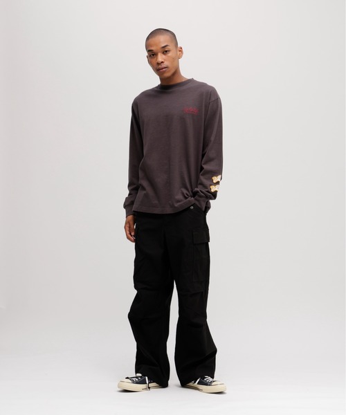 AVIREX(アヴィレックス)の「《A.A.R.C》TIGER CHAMPS SLUB L/S T-SHIRT / タイガー チャンプス スラブ 長袖Tシャツ / AVIREX / アヴィレックス(Tシャツ/カットソー・メンズ・ホワイト/チャコール/ネイビー・XX-LARGE/X-LARGE/LARGE/MEDIUM)」の12枚目の写真