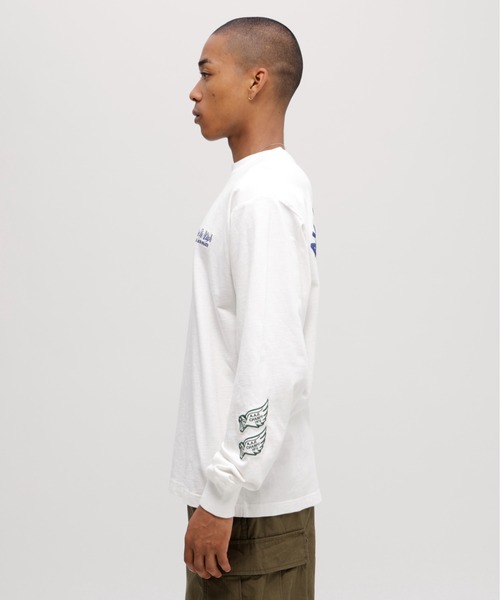 AVIREX(アヴィレックス)の「《A.A.R.C》TIGER CHAMPS SLUB L/S T-SHIRT / タイガー チャンプス スラブ 長袖Tシャツ / AVIREX / アヴィレックス(Tシャツ/カットソー・メンズ・ホワイト/チャコール/ネイビー・XX-LARGE/X-LARGE/LARGE/MEDIUM)」の22枚目の写真