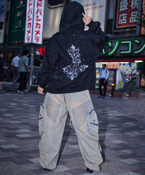 愛☆まどんな アパレル 9点セット A'GEM/9 × .kom 『A'GEM/9/エージェムナイン』 ラメ飛ばしジップ