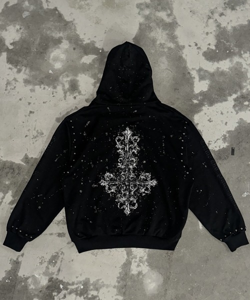 A'GEM/9 × .kom 『A'GEM/9/エージェムナイン』 ラメ飛ばしジップ