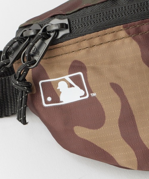 NEW ERA(ニューエラ)の「NEW ERA/ニューエラ MLB MCRO WAIST BAG ウエストバッグ(ボディバッグ/ウエストポーチ・メンズ・カモフラージュ/ブラック・FREE)」の4枚目の写真