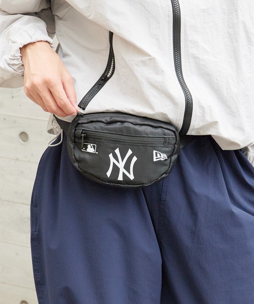 NEW ERA(ニューエラ)の「NEW ERA/ニューエラ MLB MCRO WAIST BAG ウエストバッグ(ボディバッグ/ウエストポーチ・メンズ・カモフラージュ/ブラック・FREE)」の20枚目の写真
