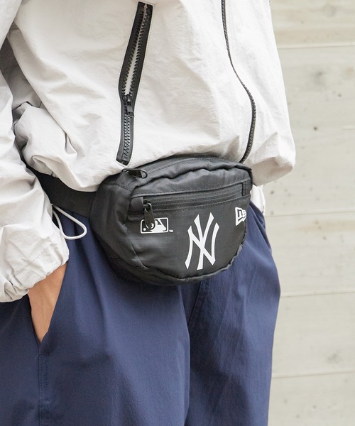 NEW ERA(ニューエラ)の「NEW ERA/ニューエラ MLB MCRO WAIST BAG ウエストバッグ(ボディバッグ/ウエストポーチ・メンズ・カモフラージュ/ブラック・FREE)」の21枚目の写真