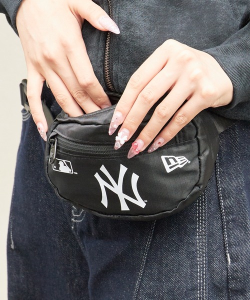 NEW ERA(ニューエラ)の「NEW ERA/ニューエラ MLB MCRO WAIST BAG ウエストバッグ(ボディバッグ/ウエストポーチ・メンズ・カモフラージュ/ブラック・FREE)」の17枚目の写真