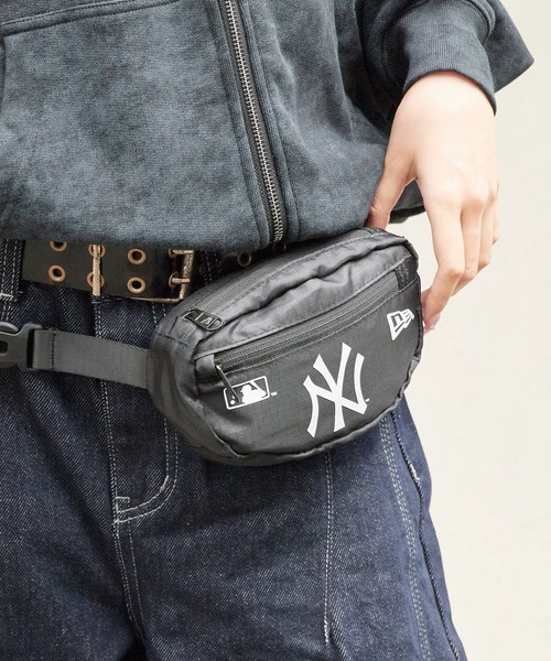 NEW ERA(ニューエラ)の「NEW ERA/ニューエラ MLB MCRO WAIST BAG ウエストバッグ(ボディバッグ/ウエストポーチ・メンズ・カモフラージュ/ブラック・FREE)」の19枚目の写真