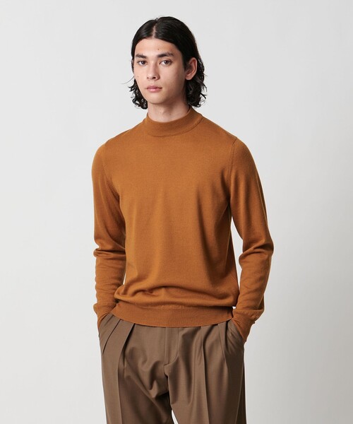 Gran Sasso＞12ゲージ モックネック ニット（ニット/セーター）｜Gran