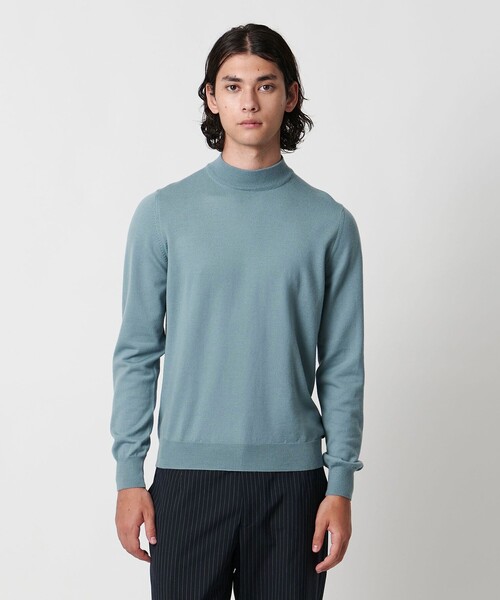 Gran Sasso＞12ゲージ モックネック ニット（ニット/セーター）｜Gran