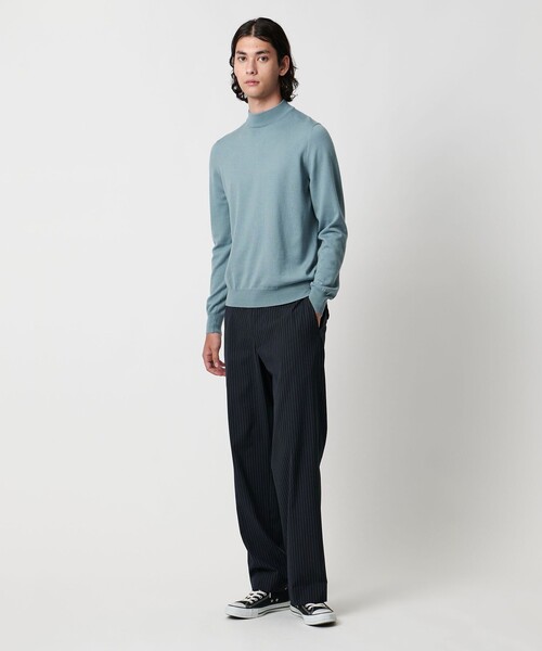 Gran Sasso＞12ゲージ モックネック ニット（ニット/セーター）｜Gran