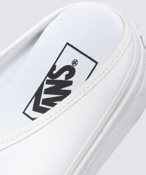 VANS（バンズ）の「オーセンティック ミュール / UA Authentic Mule TRUE WHITE/T VN0A54F7QLZ1（スリッポン・メンズ・ホワイト・7.5/7/6.5/5/4.5/4）」の3枚目の写真