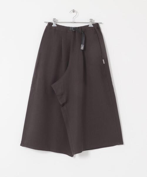Gramicci（グラミチ）の「『別注』Gramicci　ONETUCK WOOLLIKE PANTS（その他パンツ・レディース・ブラウン/ブラック・ONE）」の17枚目の写真