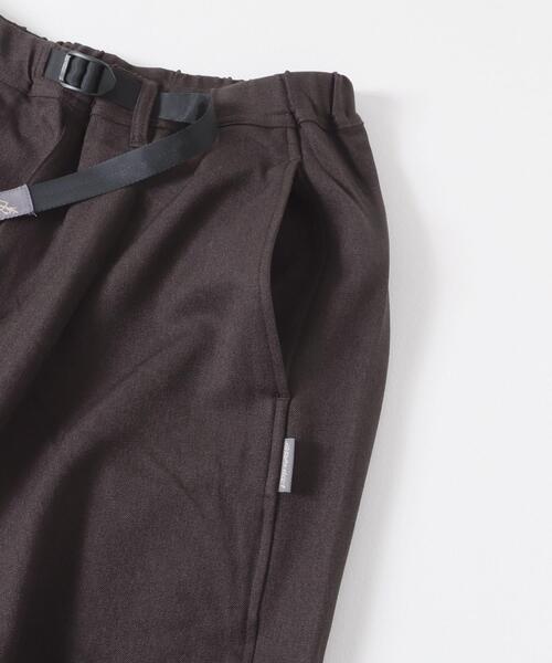 Gramicci（グラミチ）の「『別注』Gramicci　ONETUCK WOOLLIKE PANTS（その他パンツ・レディース・ブラウン/ブラック・ONE）」の19枚目の写真