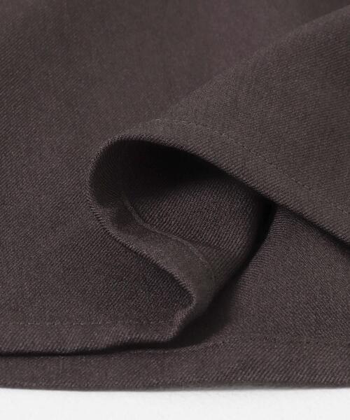 Gramicci（グラミチ）の「『別注』Gramicci　ONETUCK WOOLLIKE PANTS（その他パンツ・レディース・ブラウン/ブラック・ONE）」の21枚目の写真