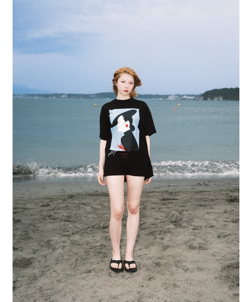 ZOZOVILLA(ゾゾヴィラ)の「【OKAMUNE ARCHIVES】ICHIRO TSURUTA 001(Tシャツ/カットソー・メンズ・ブラック/ホワイト・SMALL/MEDIUM/LARGE/X-LARGE)」の18枚目の写真
