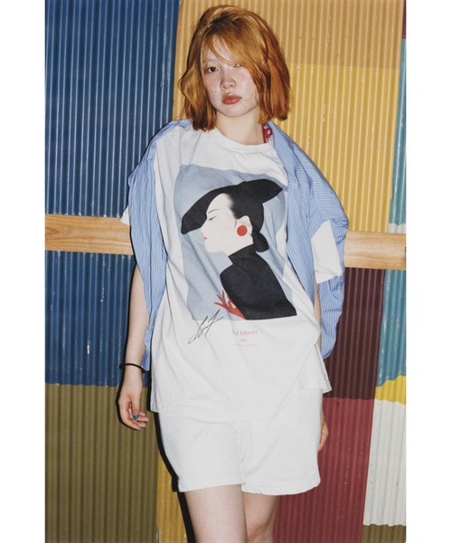 OKAMUNE ARCHIVES】ICHIRO TSURUTA 001（Tシャツ/カットソー