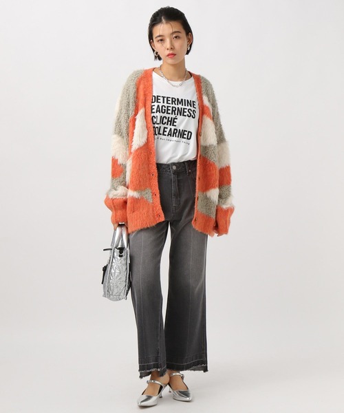 BAYFLOW(ベイフロー)の「センタークリースデニムパンツ(デニムパンツ・レディース・ブラック/インディゴブルー・X-SMALL/MEDIUM/SMALL)」の6枚目の写真