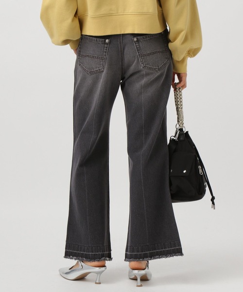 BAYFLOW(ベイフロー)の「センタークリースデニムパンツ(デニムパンツ・レディース・ブラック/インディゴブルー・X-SMALL/MEDIUM/SMALL)」の9枚目の写真