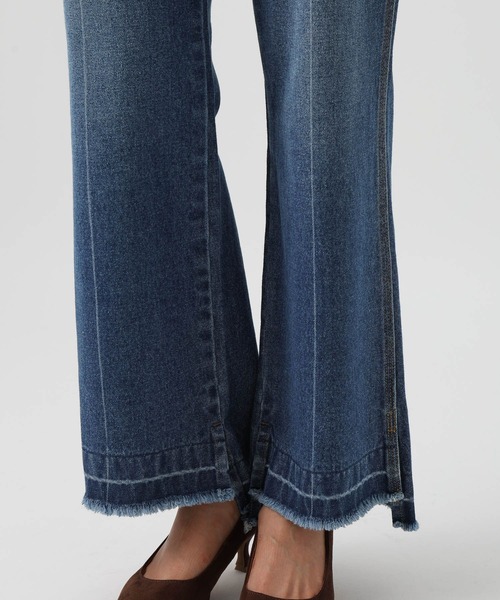 BAYFLOW(ベイフロー)の「センタークリースデニムパンツ(デニムパンツ・レディース・ブラック/インディゴブルー・X-SMALL/MEDIUM/SMALL)」の19枚目の写真