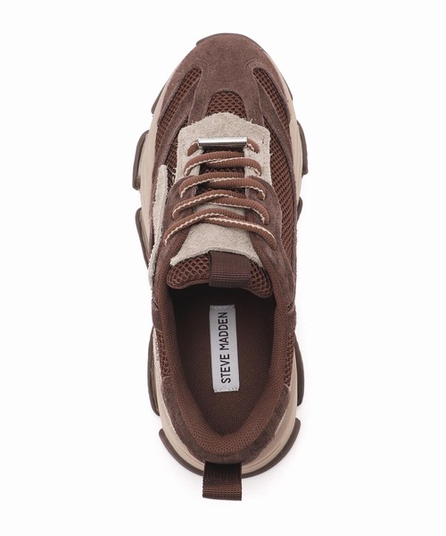 STEVE MADDEN(スティーブマデン)の「STEVE MADDEN/スティーブ マデン POSSESSION-E(スニーカー・レディース・ブラウン/ベージュ/カーキ・22.5cm/23cm/23.5cm/24cm/24.5cm)」の5枚目の写真