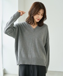 FOUND GOOD | マイラクVネックニット(ニット/セーター)