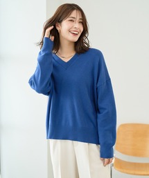 FOUND GOOD | マイラクVネックニット(ニット/セーター)