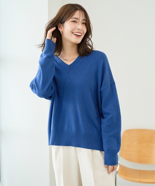 マイラクVネックニット（ニット/セーター）｜FOUND GOOD（ファウンド