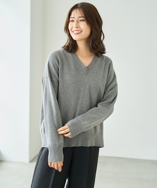 マイラクVネックニット（ニット/セーター）｜FOUND GOOD（ファウンド