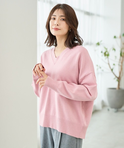 マイラクVネックニット（ニット/セーター）｜FOUND GOOD（ファウンド
