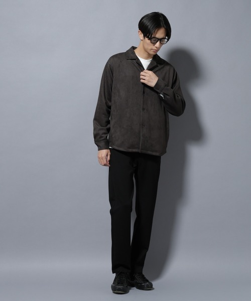 NANO universe（ナノユニバース）の「5P テーパードパンツ（その他パンツ・メンズ・ブラック/ベージュ/チャコール・XL/S/M/L）」の22枚目の写真