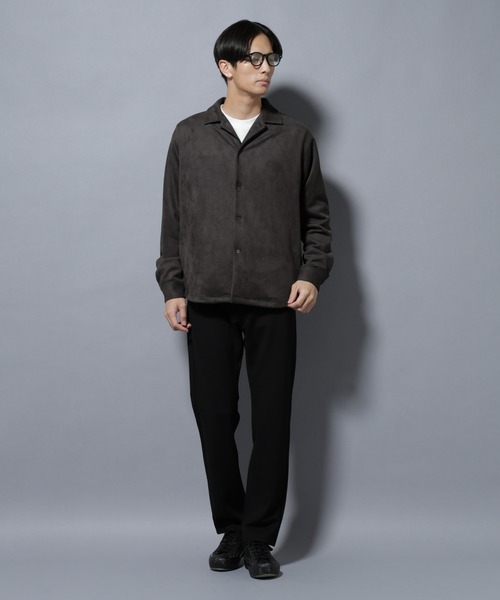 NANO universe（ナノユニバース）の「5P テーパードパンツ（その他パンツ・メンズ・ブラック/ベージュ/チャコール・XL/S/M/L）」の21枚目の写真