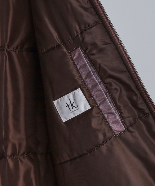 tk.TAKEO KIKUCHI（ティーケータケオキクチ）の「ヴィンテージライクMA‐1（ブルゾン・メンズ・グレー/ベビーピンク/ブラック・01/02/03）」の14枚目の写真