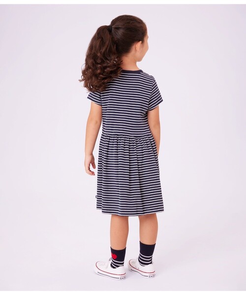 PETIT BATEAU(プチバトー)の「ワンピース(ワンピース・キッズ・ブルー系その他・6YEAR/8YEAR/10YEAR/12YEAR)」の3枚目の写真