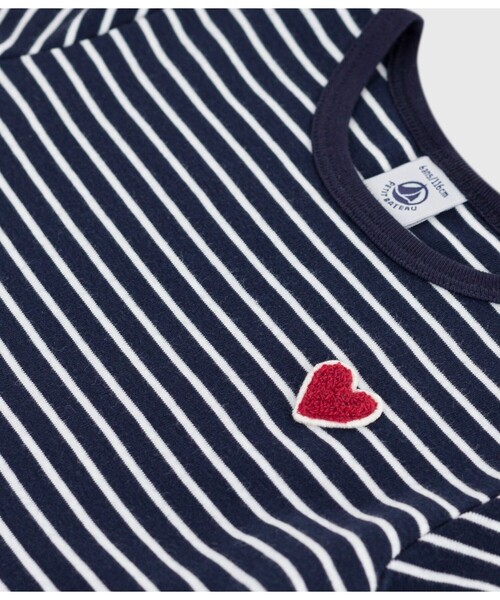 PETIT BATEAU(プチバトー)の「ワンピース(ワンピース・キッズ・ブルー系その他・6YEAR/8YEAR/10YEAR/12YEAR)」の2枚目の写真