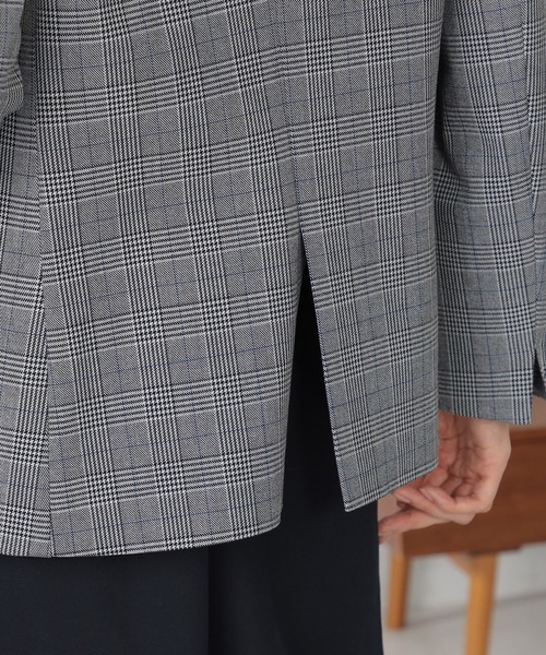 GALLORIA（ギャローリア）の「【キレメクジャケット】テーラージャケット（テーラードジャケット・レディース・グレー/ネイビー・S/M/L/LL）」の7枚目の写真